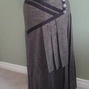 Betty Barclay Brown Wool Skirt, UK18